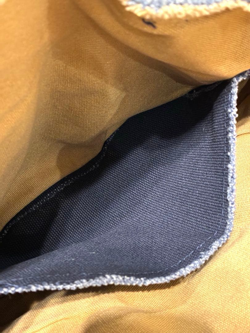 【極美品✨】Ralph Lauren デニム　トートバッグ　レア　切りっぱなし