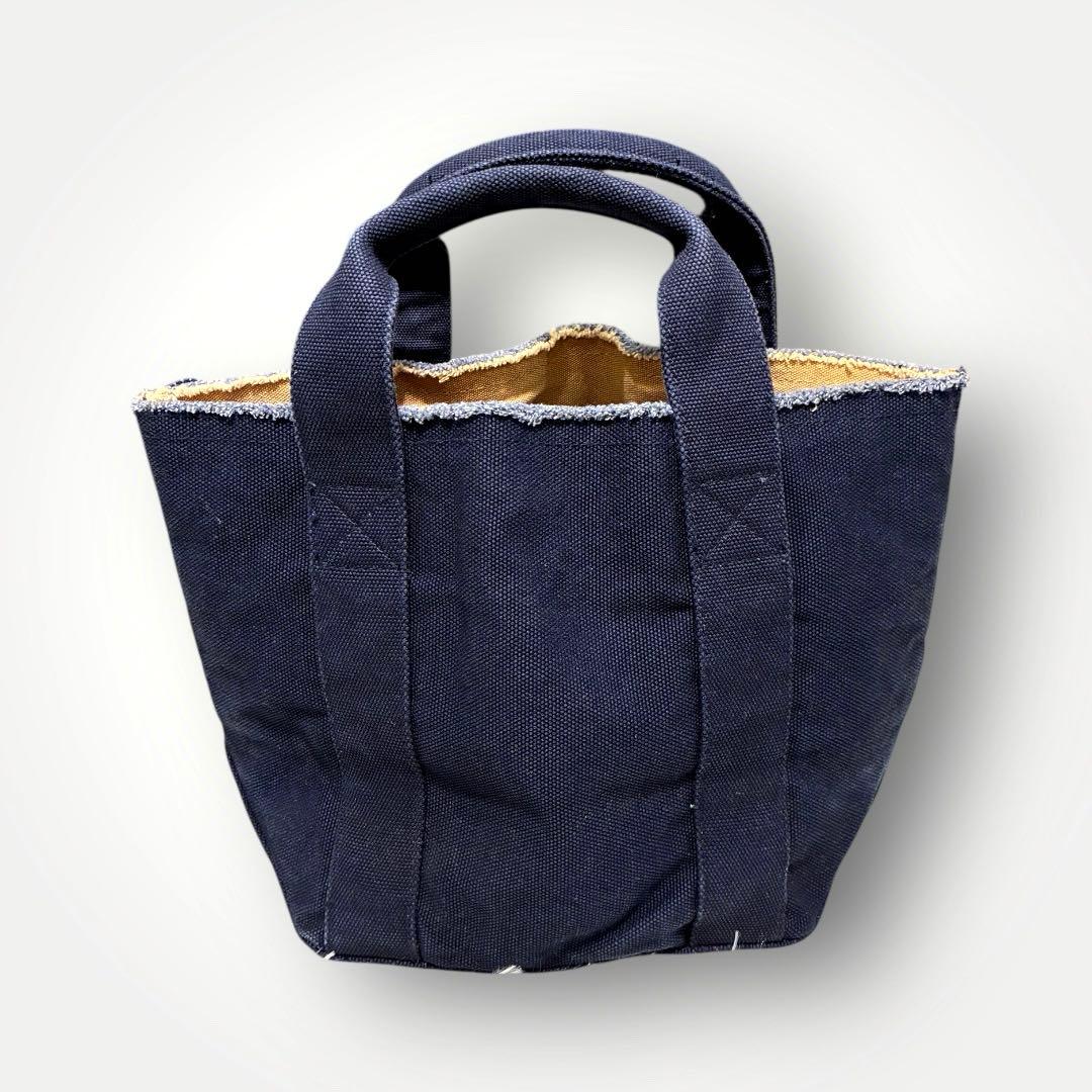 【極美品✨】Ralph Lauren デニム　トートバッグ　レア　切りっぱなし