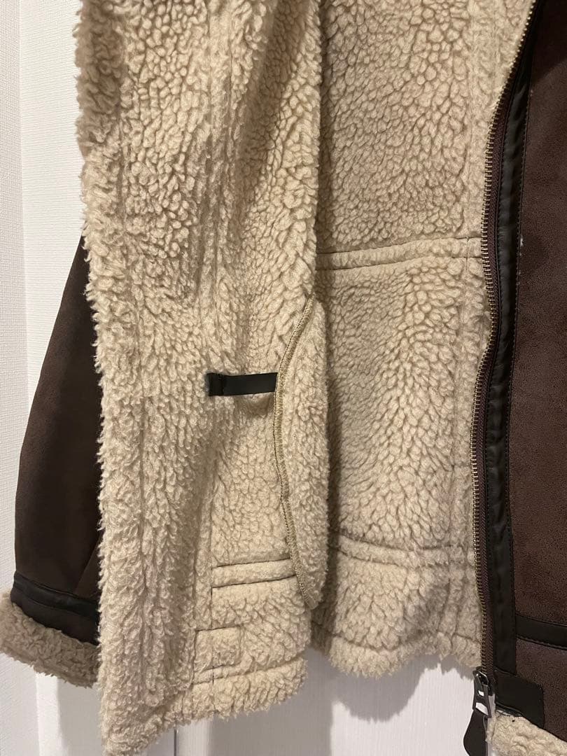 ALPHA INDUSTRIES B-3 フライトジャケット ムートン ボア M