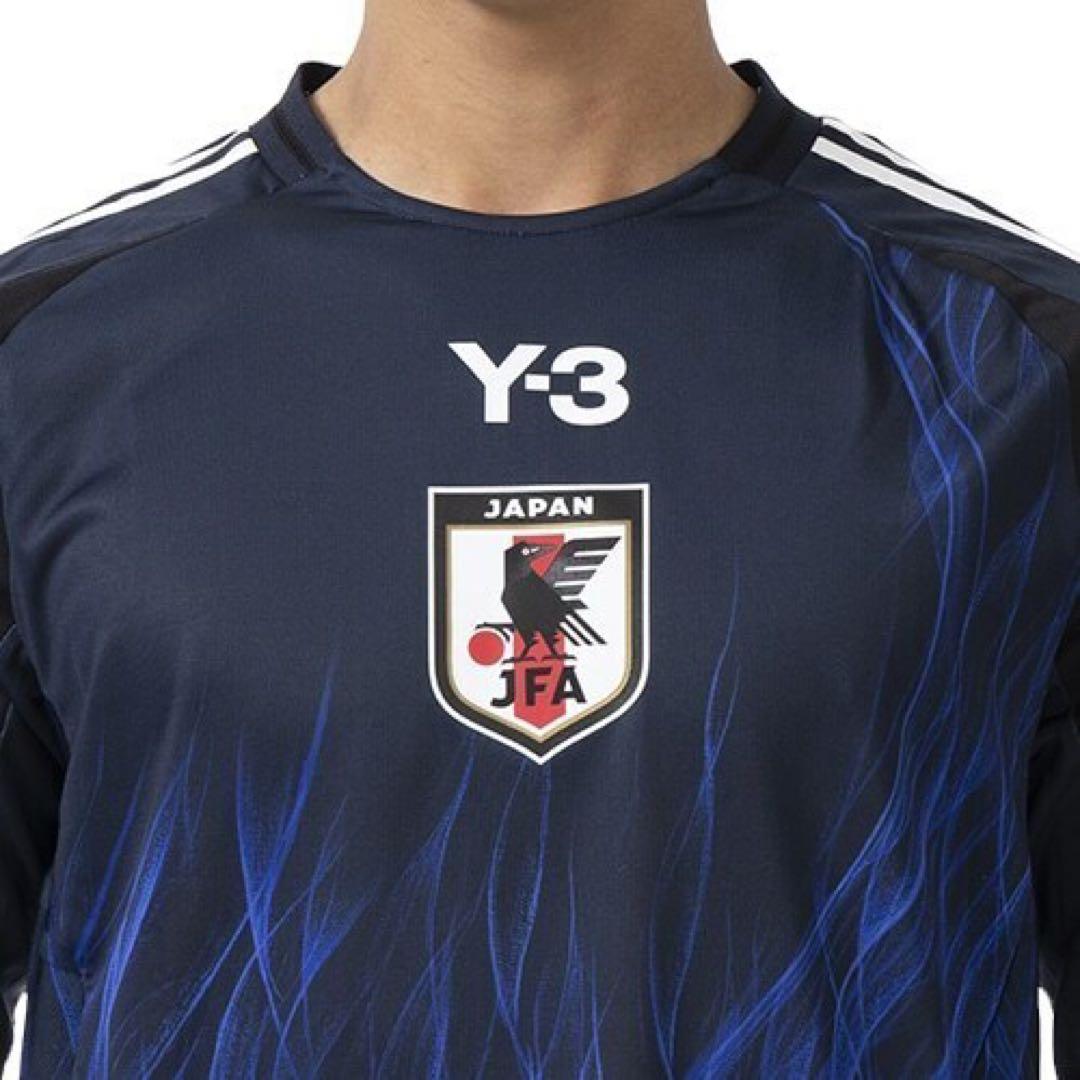 サッカー 日本代表 オーセンティックユニフォーム 長袖 ホーム 3XL Y-3