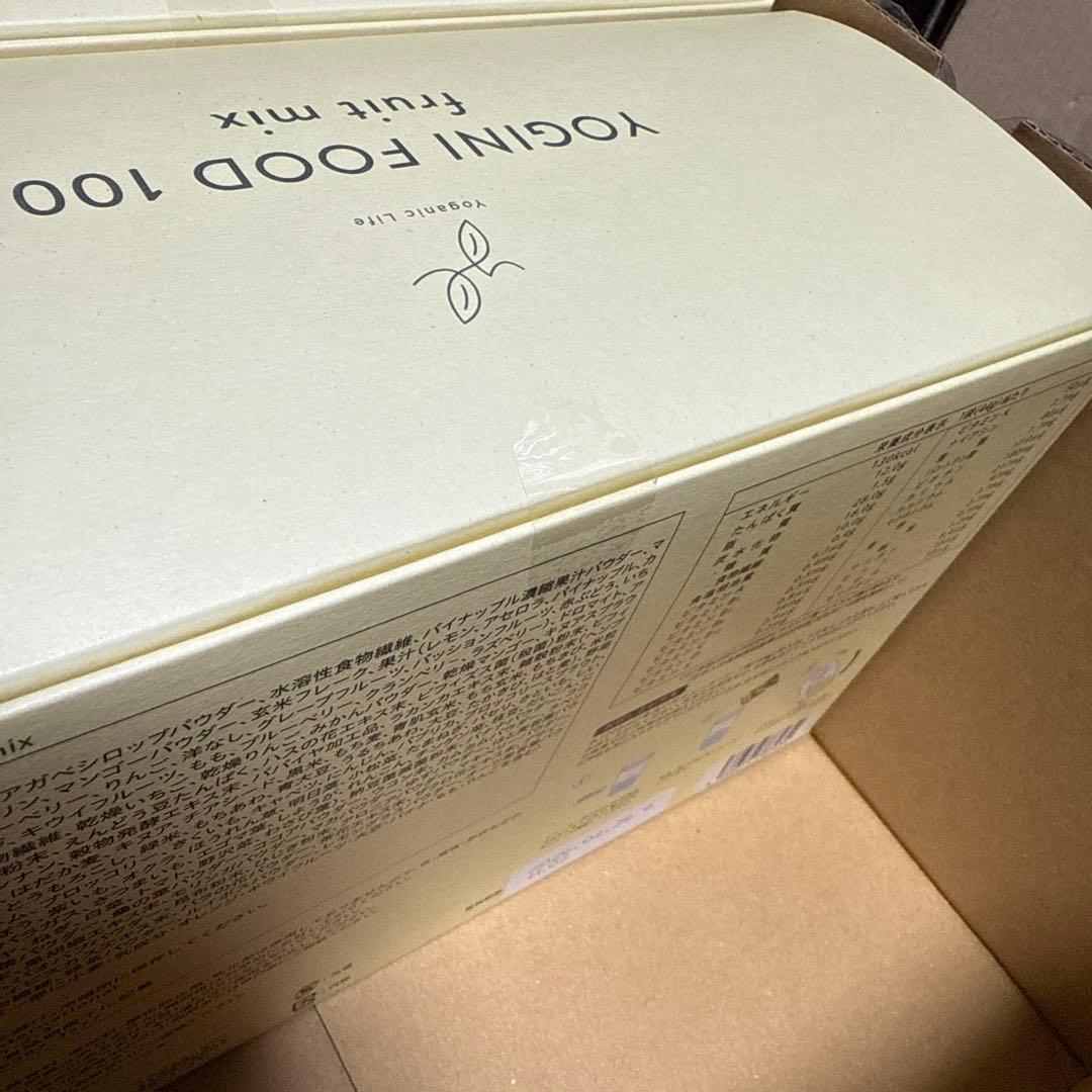 新品未開封　YOGINI FOOD 100 フルーツミックス ダイエット　ヨガ