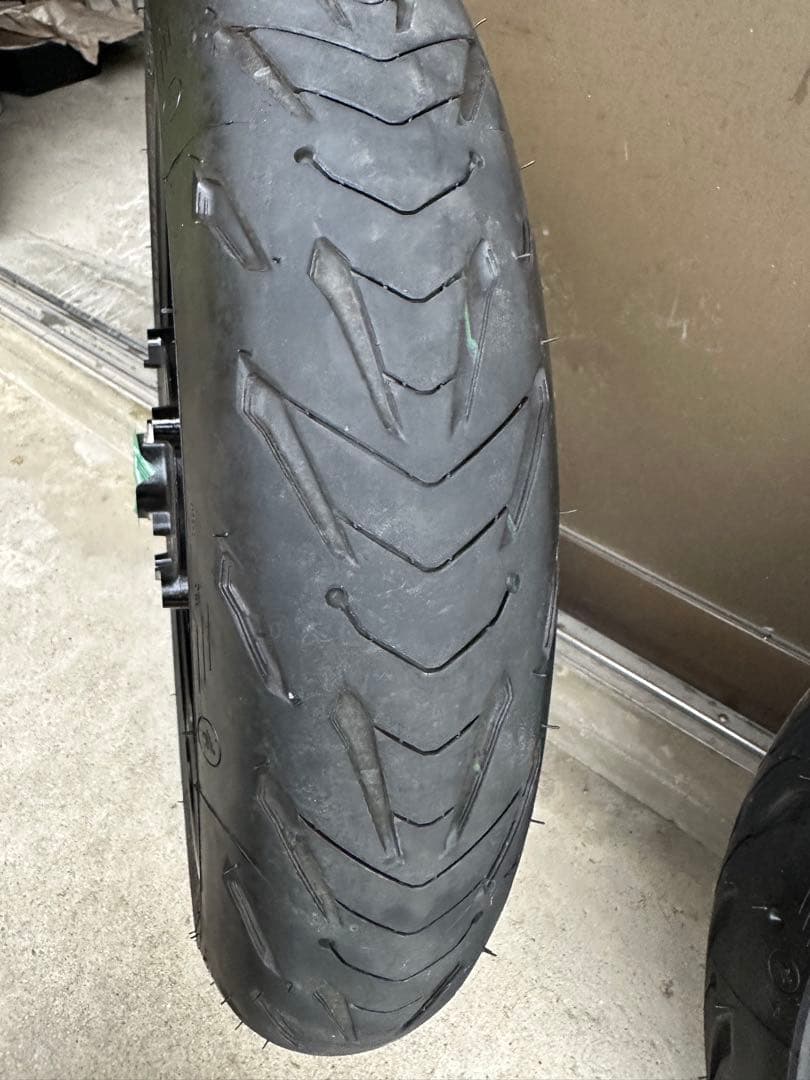 Z900RS 純正ホイール　ミシュランロード5 前後セット