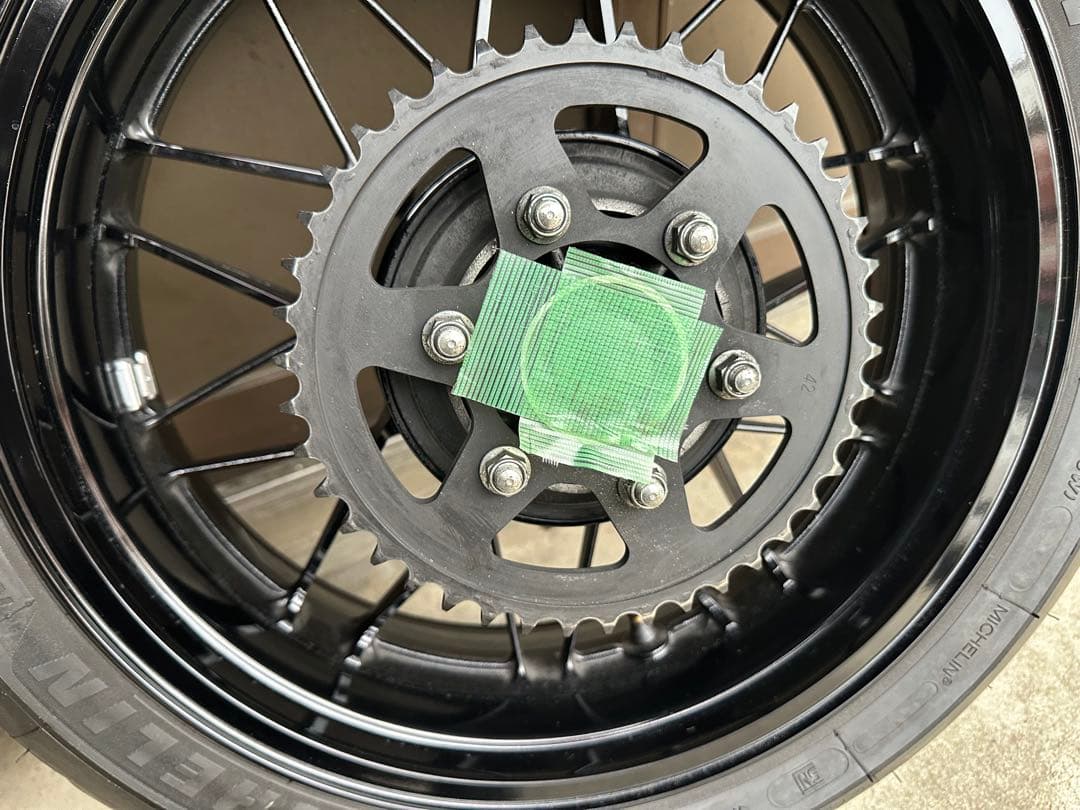 Z900RS 純正ホイール　ミシュランロード5 前後セット