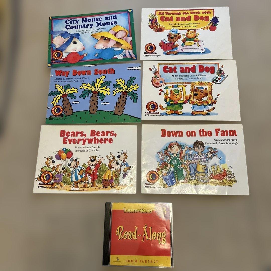 ＣＴＰ 旧版 Learn to Read Level 1〜2他　計84冊CD付