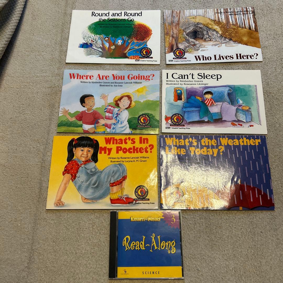 ＣＴＰ 旧版 Learn to Read Level 1〜2他　計84冊CD付