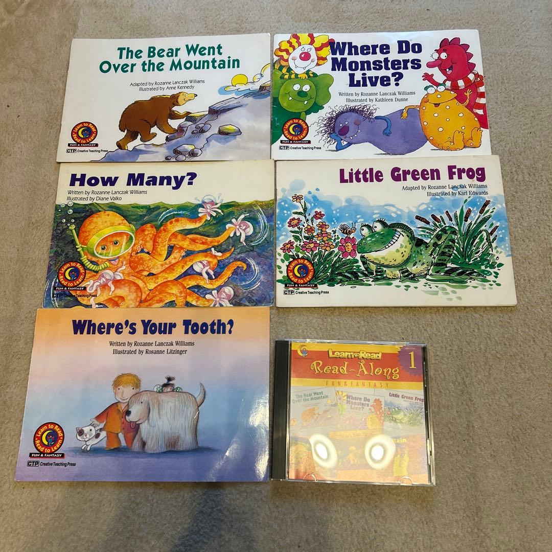 ＣＴＰ 旧版 Learn to Read Level 1〜2他　計84冊CD付