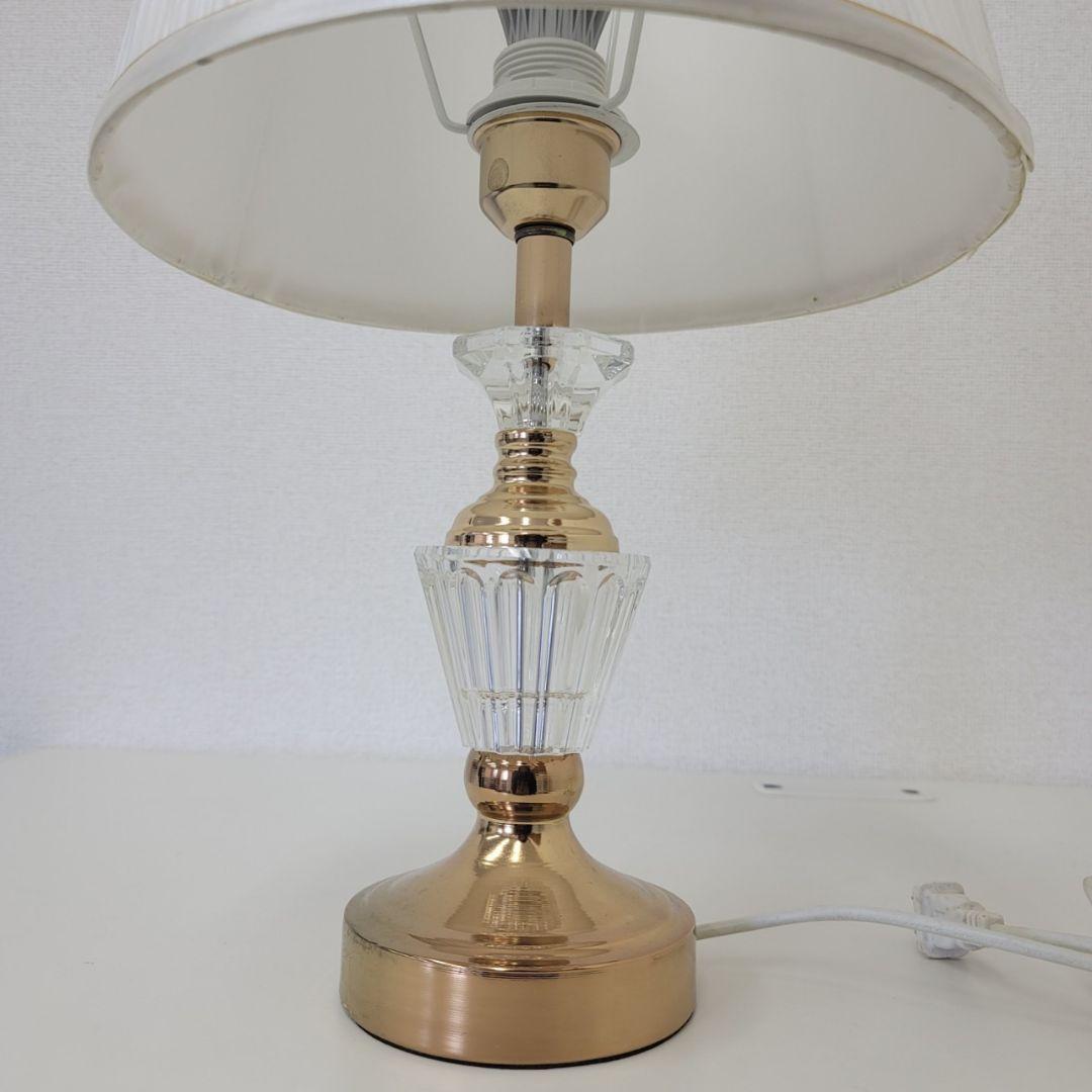 クリスタル ゴールド テーブルランプ 高級感