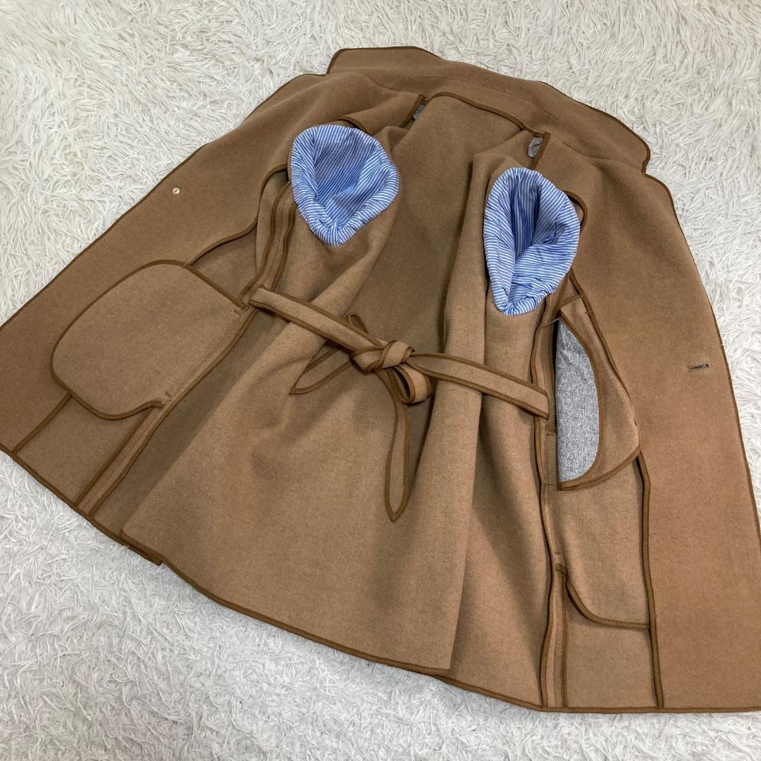16592✨45rpm パイルカットメルトンジャケット コート キャメル