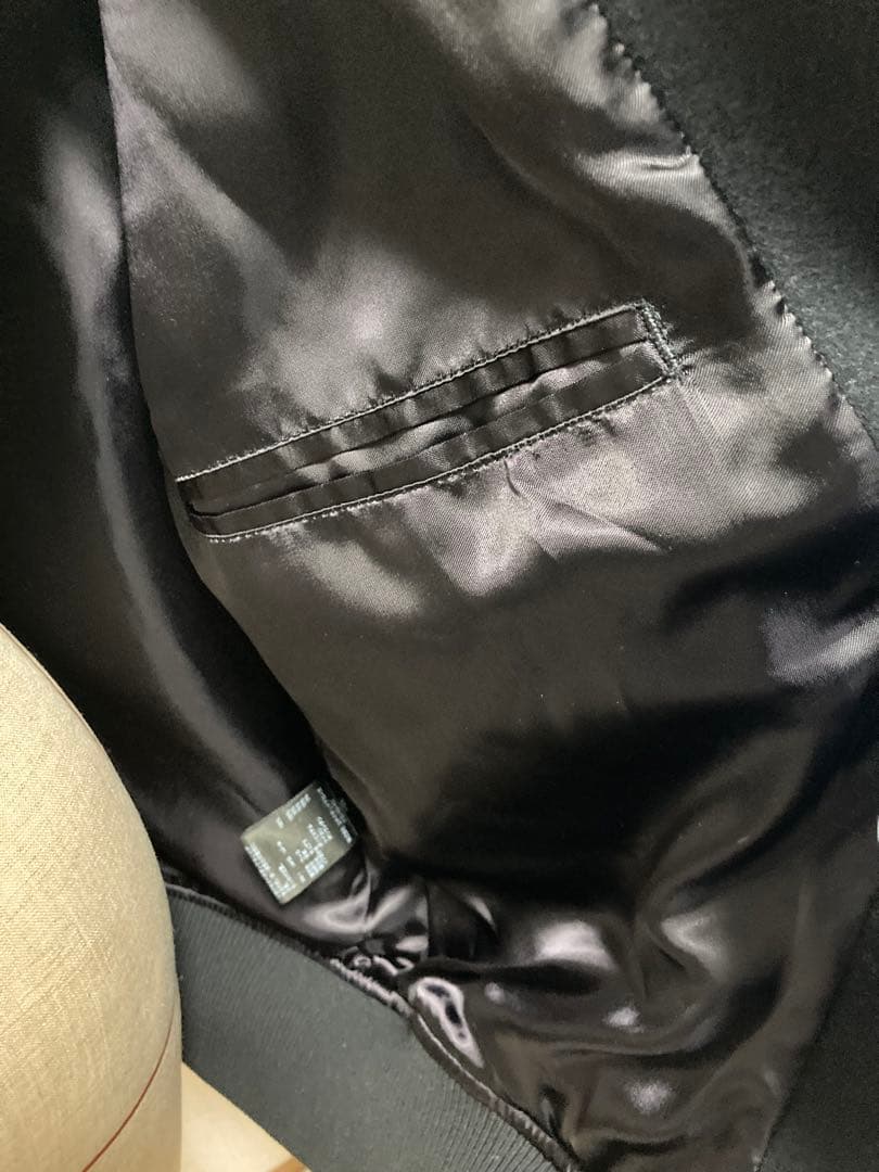 BEAUTY&YOUTH HI-LINEスタジャン ブラック