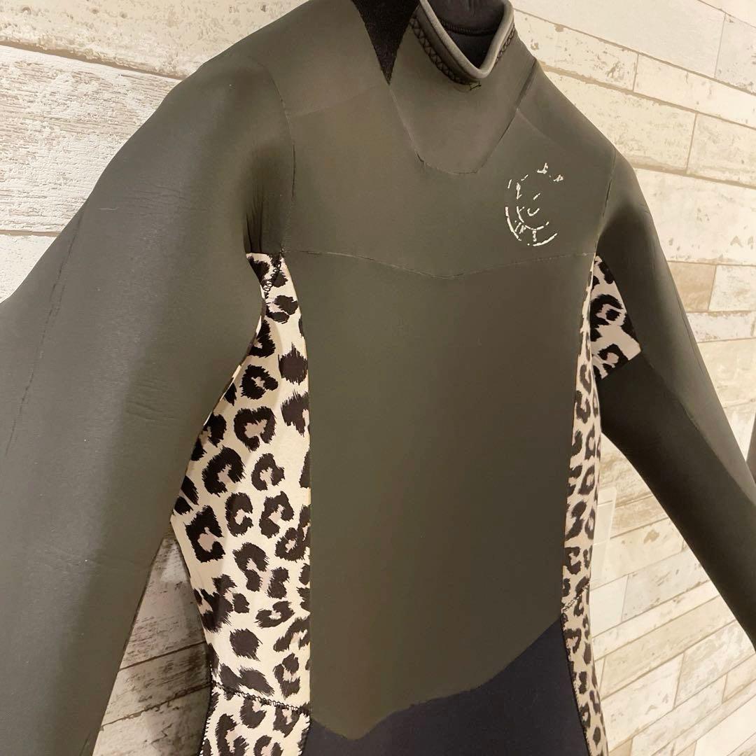 【BILLABONG レディース 150cm】セミドライ 5/3ミリ 裏起毛