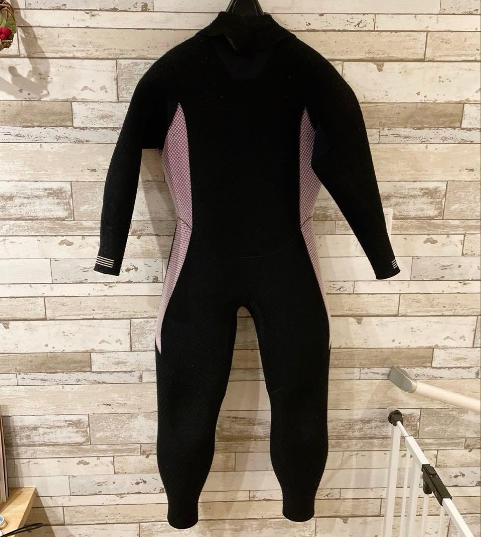 【BILLABONG レディース 150cm】セミドライ 5/3ミリ 裏起毛