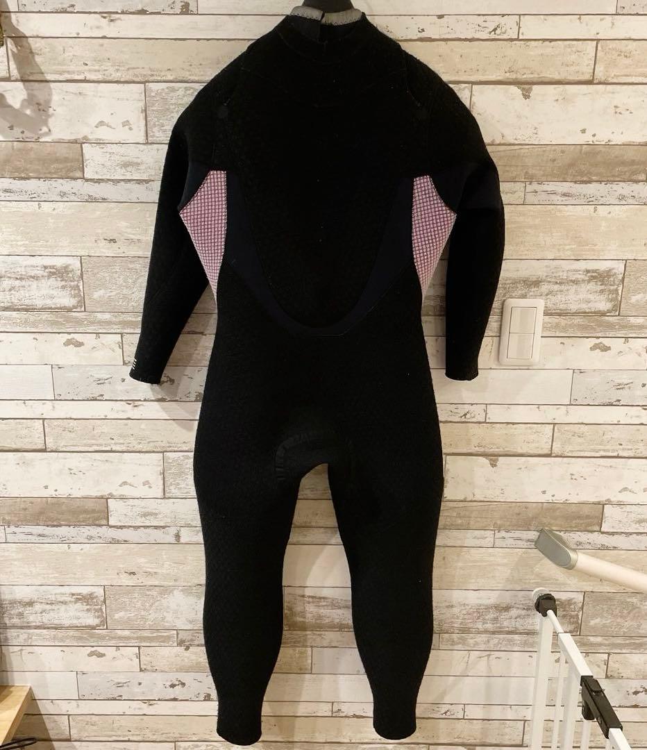 【BILLABONG レディース 150cm】セミドライ 5/3ミリ 裏起毛