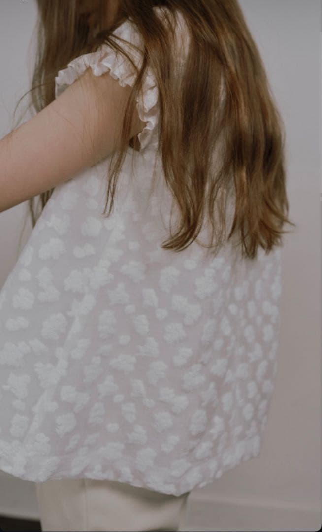 ohga FLEUR ブラウス 半袖 ホワイト 新品未使用