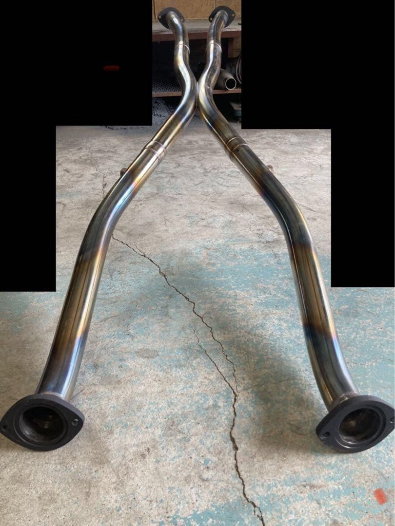 レクサス　マフラー　LC500 V8 中間センターパイプ　MSレーシング