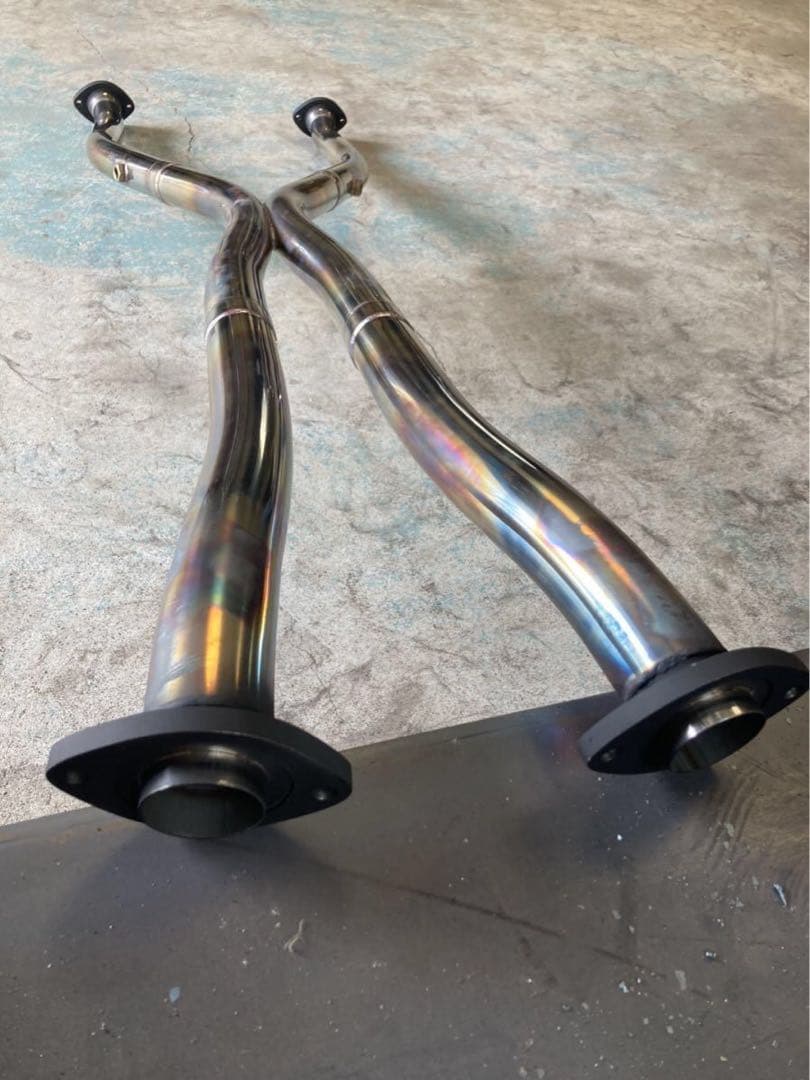 レクサス　マフラー　LC500 V8 中間センターパイプ　MSレーシング