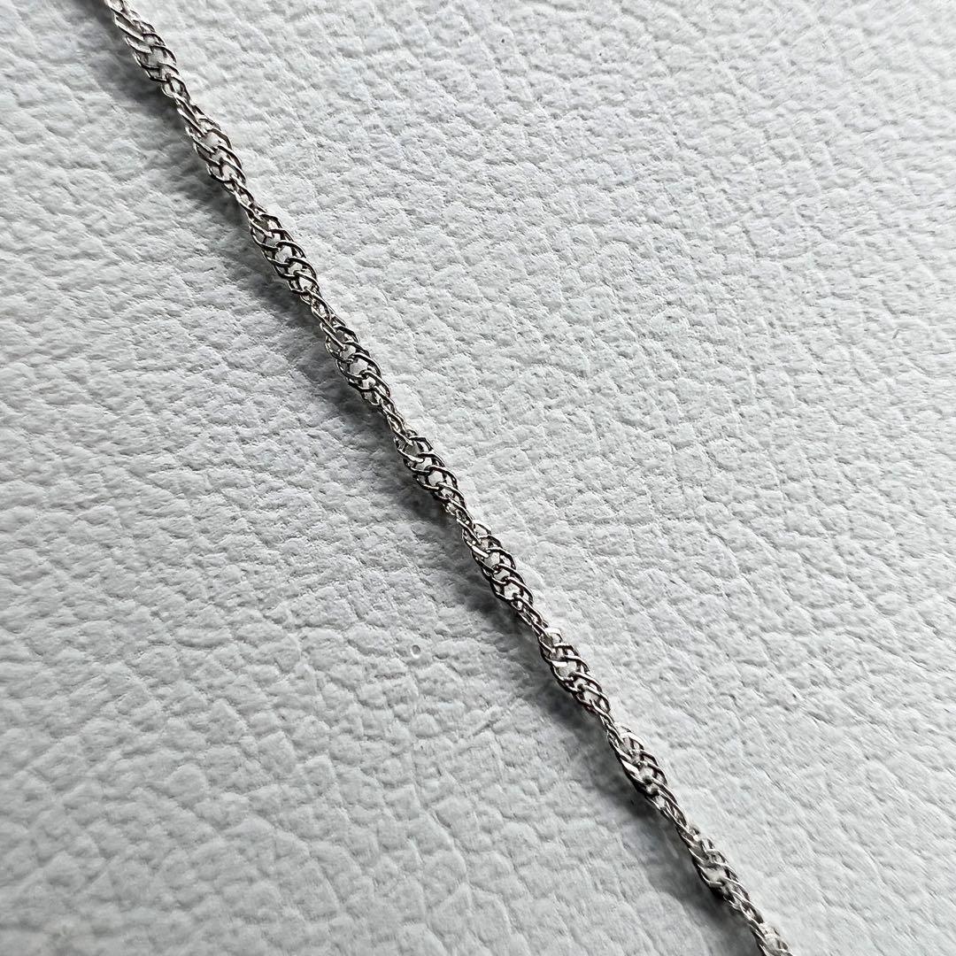 新品❗️Pt950 プラチナスクリュー♡45cm アジャスターカン付