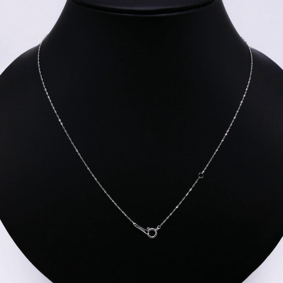 新品❗️Pt950 プラチナスクリュー♡45cm アジャスターカン付