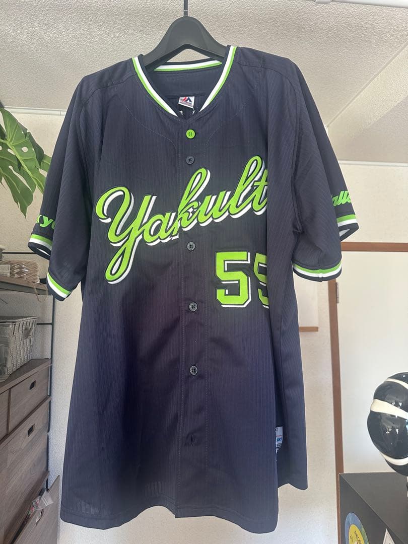 美品Yakult ユニフォーム Murakami 55 X-LARGE 村上宗隆