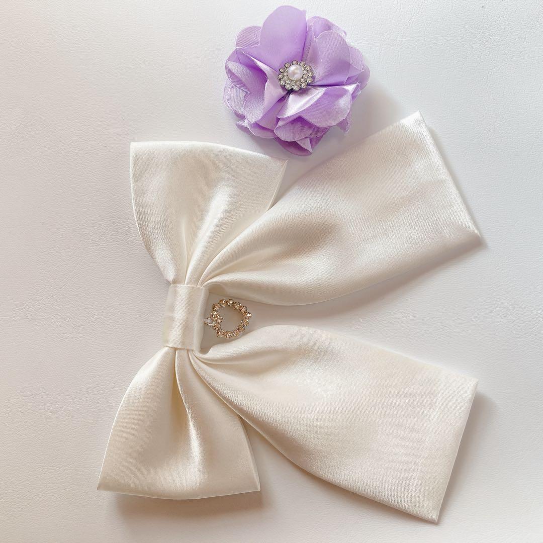 CHOPIN セレモニー ラベンダー×ホワイト 入学 卒園 発表会 フォーマル