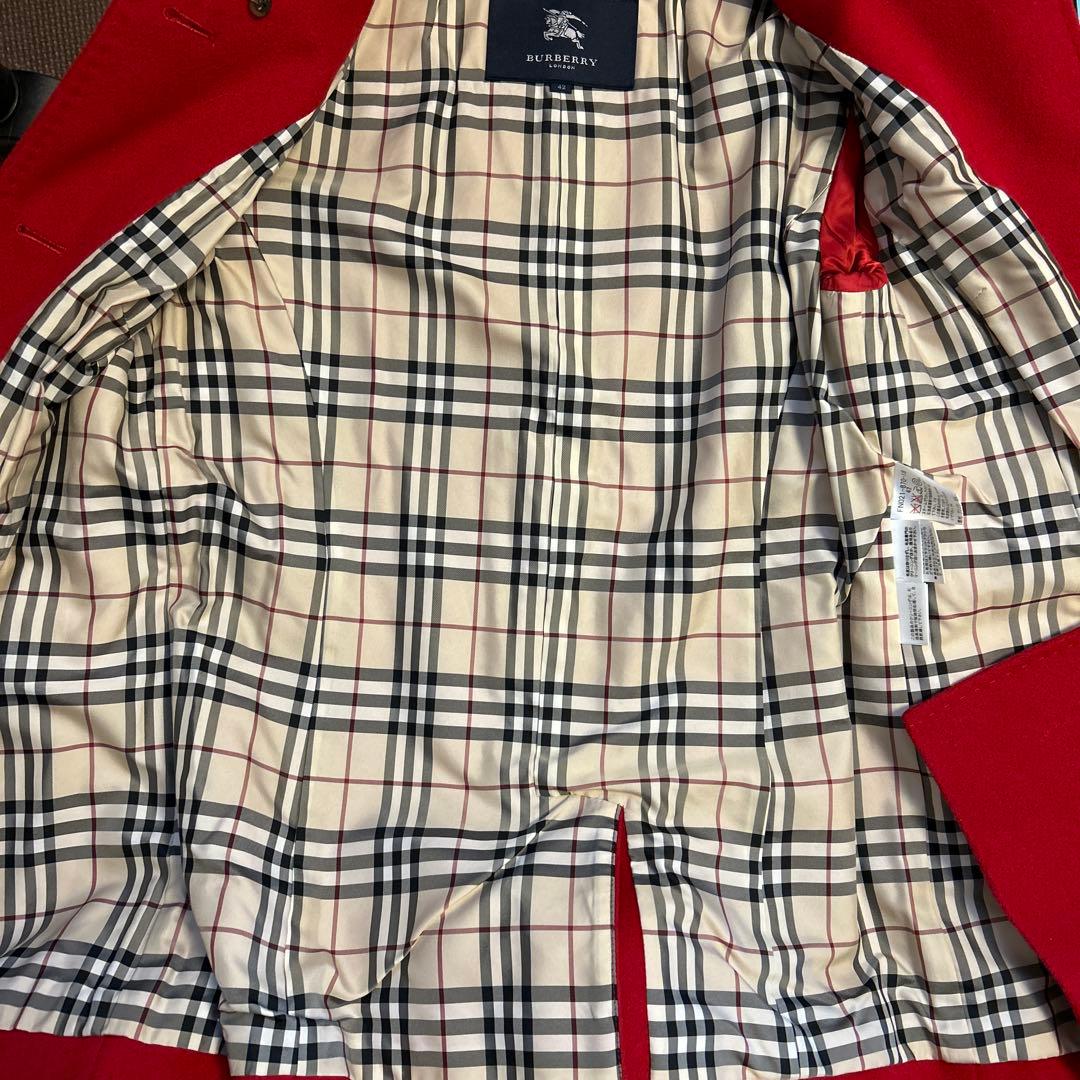 値下げ中、バーバリー、コート、ファー、サイズ42