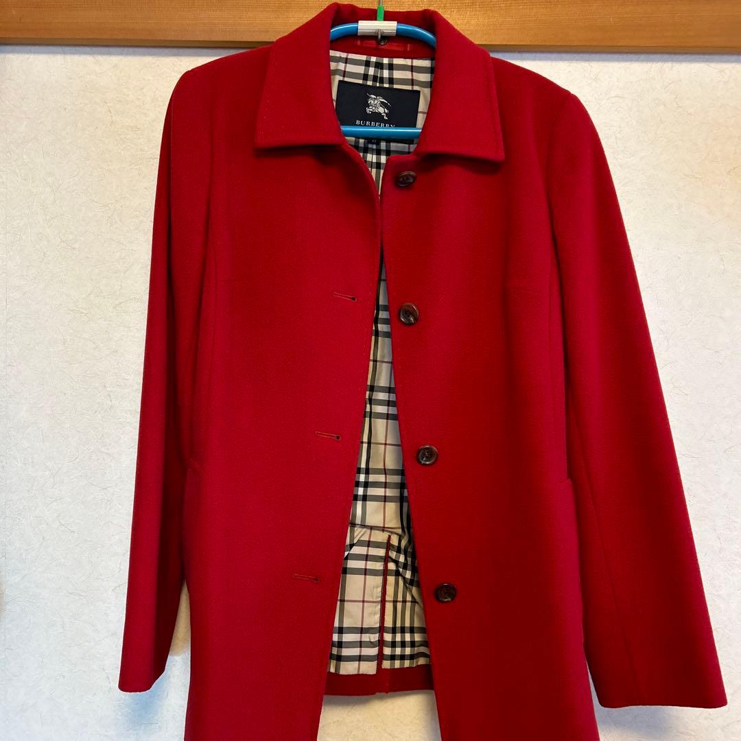 値下げ中、バーバリー、コート、ファー、サイズ42