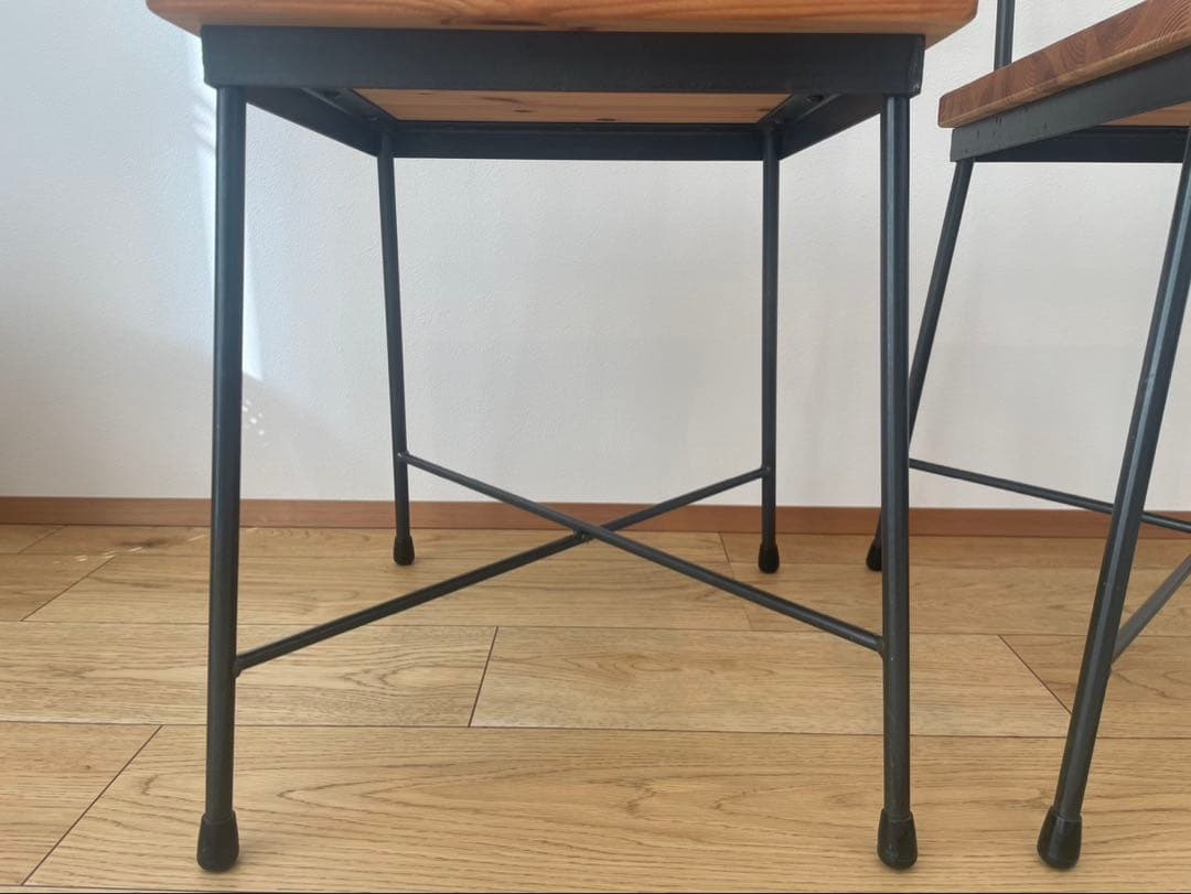 SK CHAIR チェア SIKAKU シカク 椅子 オーク 無垢材　①