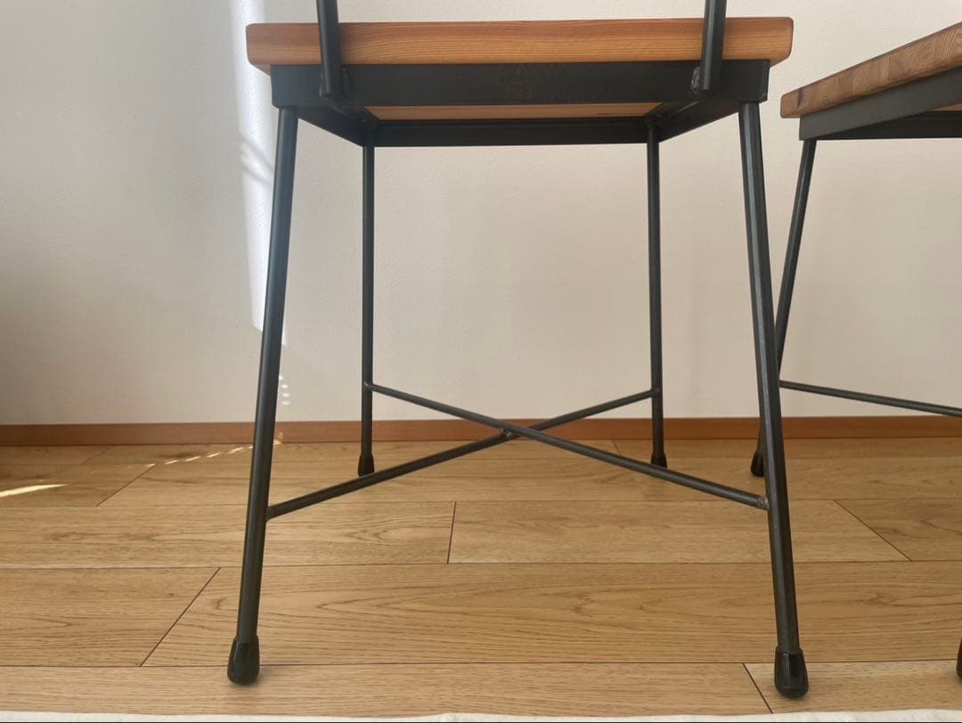 SK CHAIR チェア SIKAKU シカク 椅子 オーク 無垢材　①