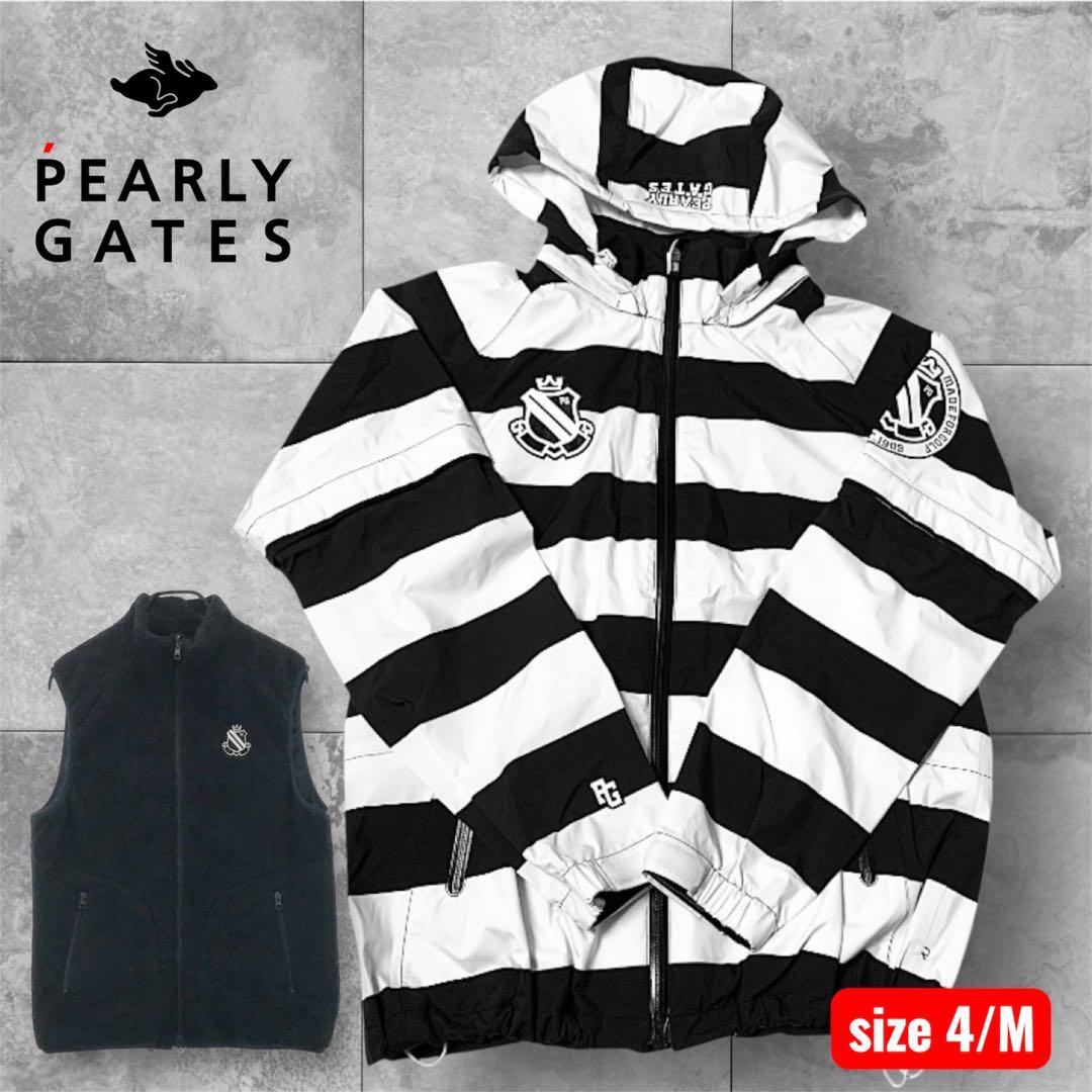 PEARLY GATES パーリーゲイツ ボアベスト付き ナイロンジャケット
