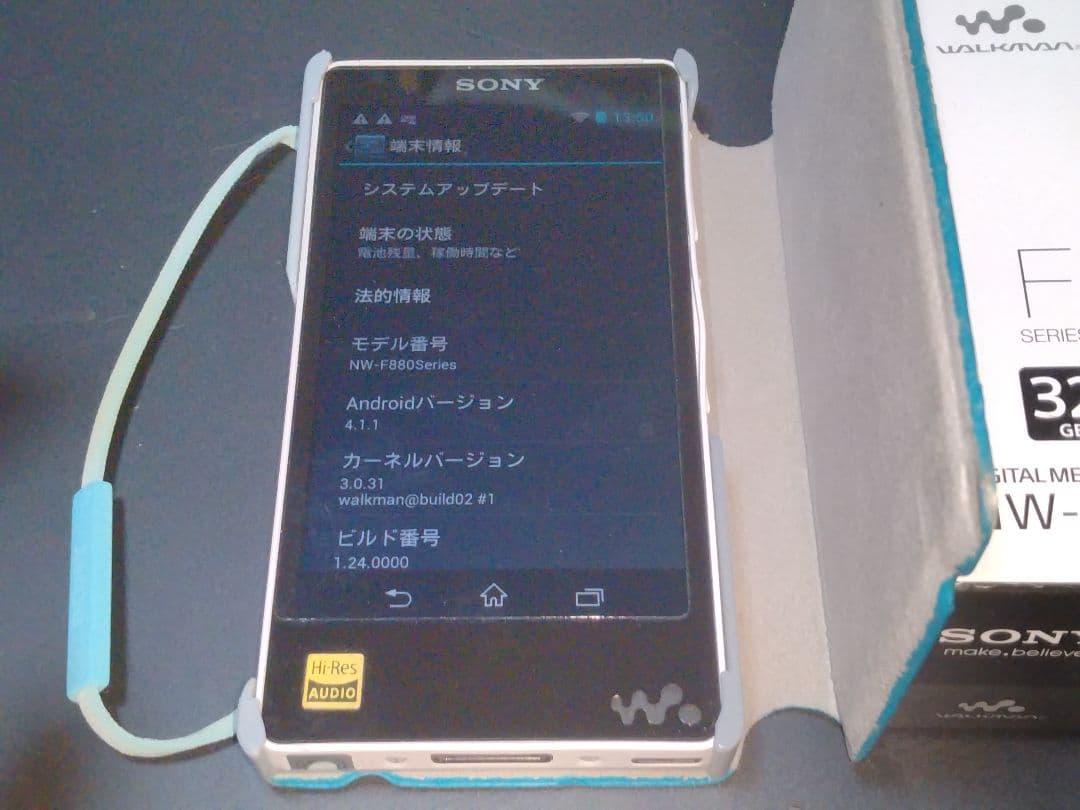 SONY NW-F88632GB デジタルオーディオプレーヤ