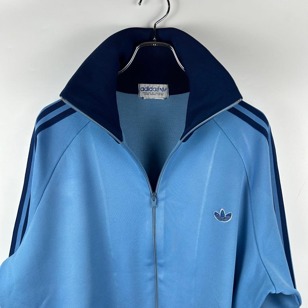 80s Old Adidas 西ドイツ デサント トラックジャケット サイズ6
