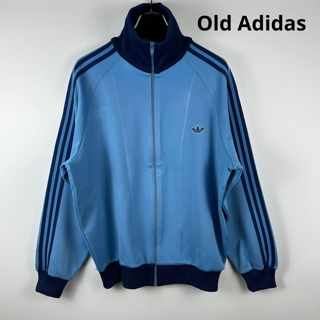 80s Old Adidas 西ドイツ デサント トラックジャケット サイズ6