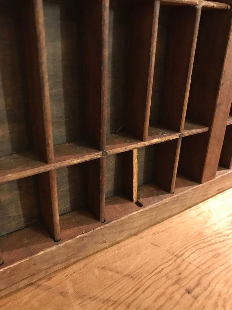 木製プリンタートレイ　アメリカアンティーク