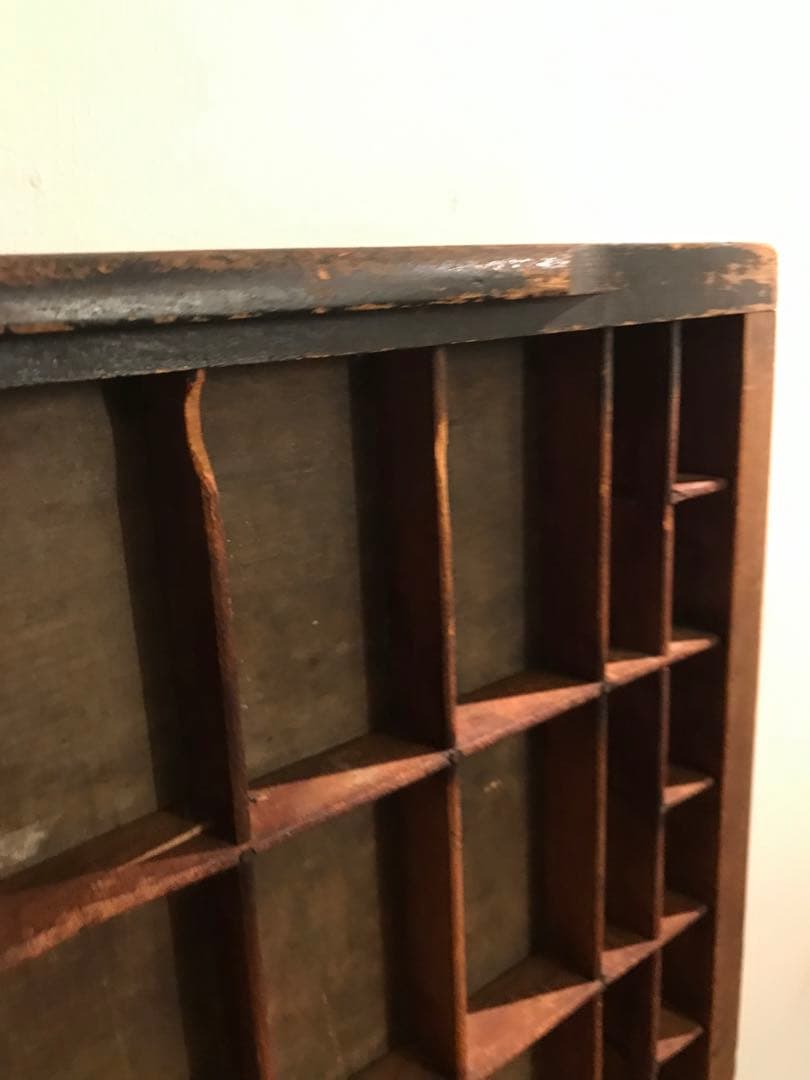 木製プリンタートレイ　アメリカアンティーク