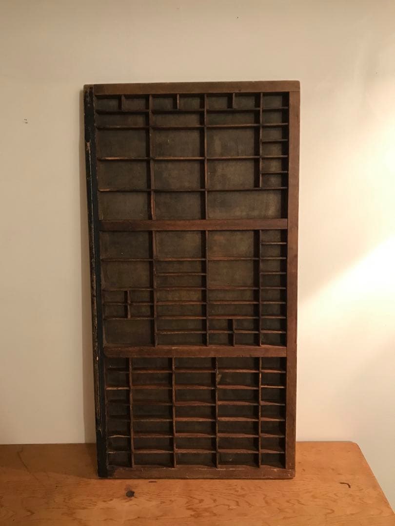 木製プリンタートレイ　アメリカアンティーク