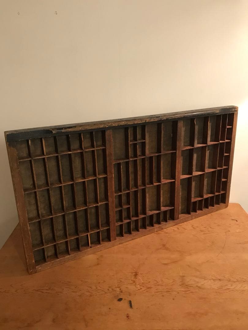 木製プリンタートレイ　アメリカアンティーク