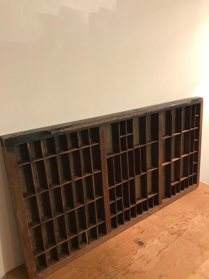 木製プリンタートレイ　アメリカアンティーク