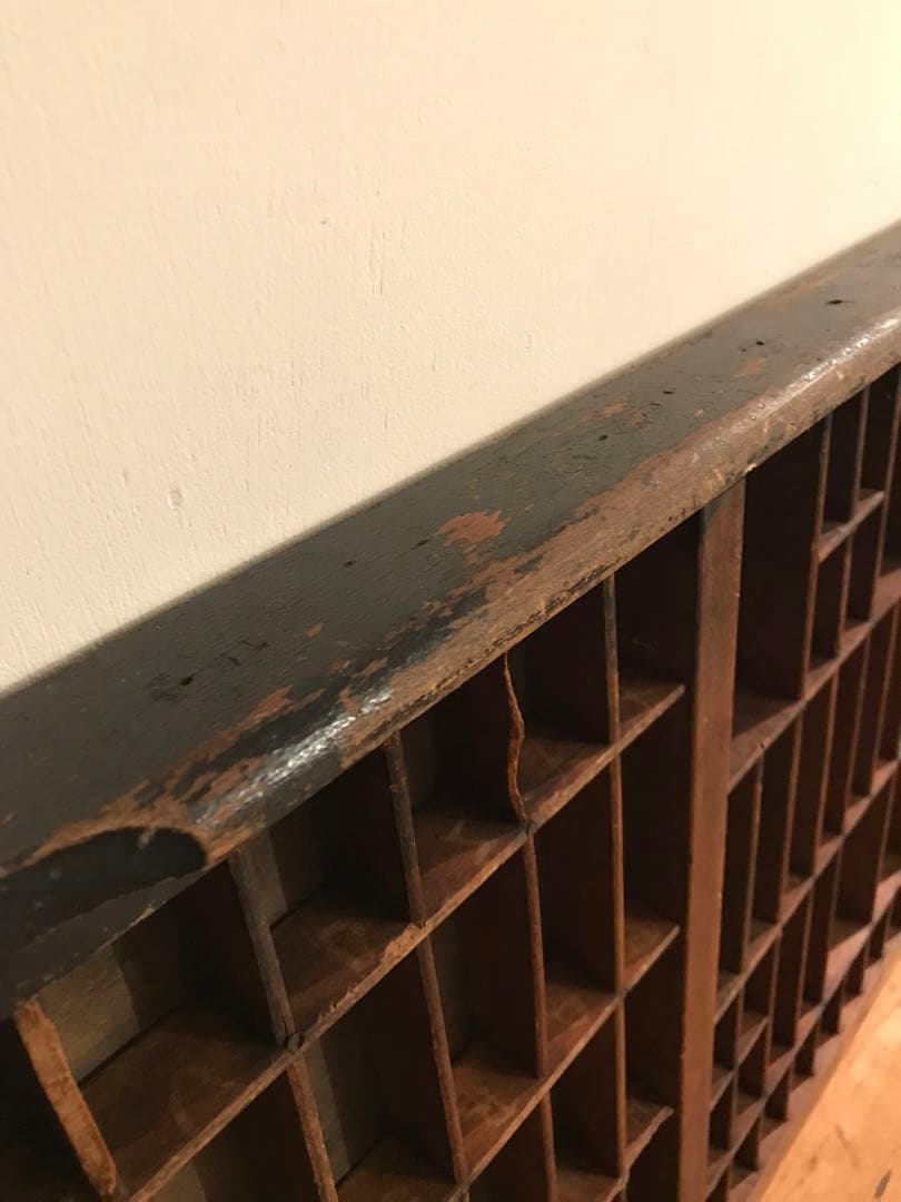 木製プリンタートレイ　アメリカアンティーク