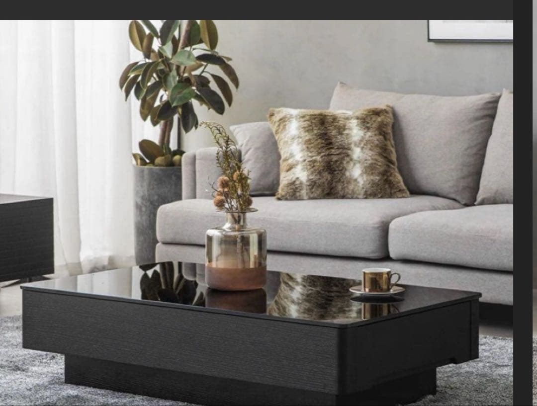 センターテーブル ARMONIA ブラック