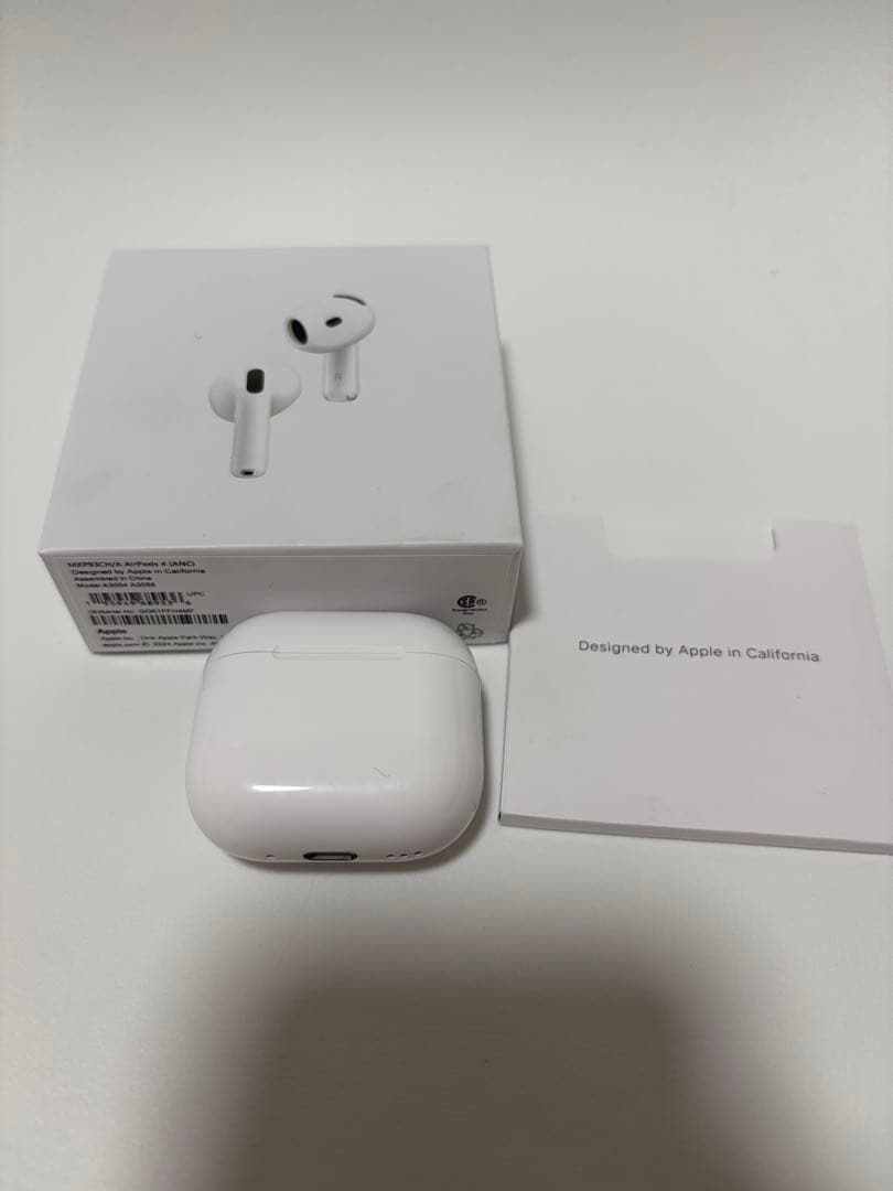 AirPods 4 (第4世代) アクティブノイズキャンセリング
