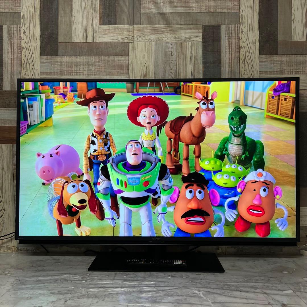 たつきんさん専用展示見本品シャープ50V型4KAQUOS Google TV