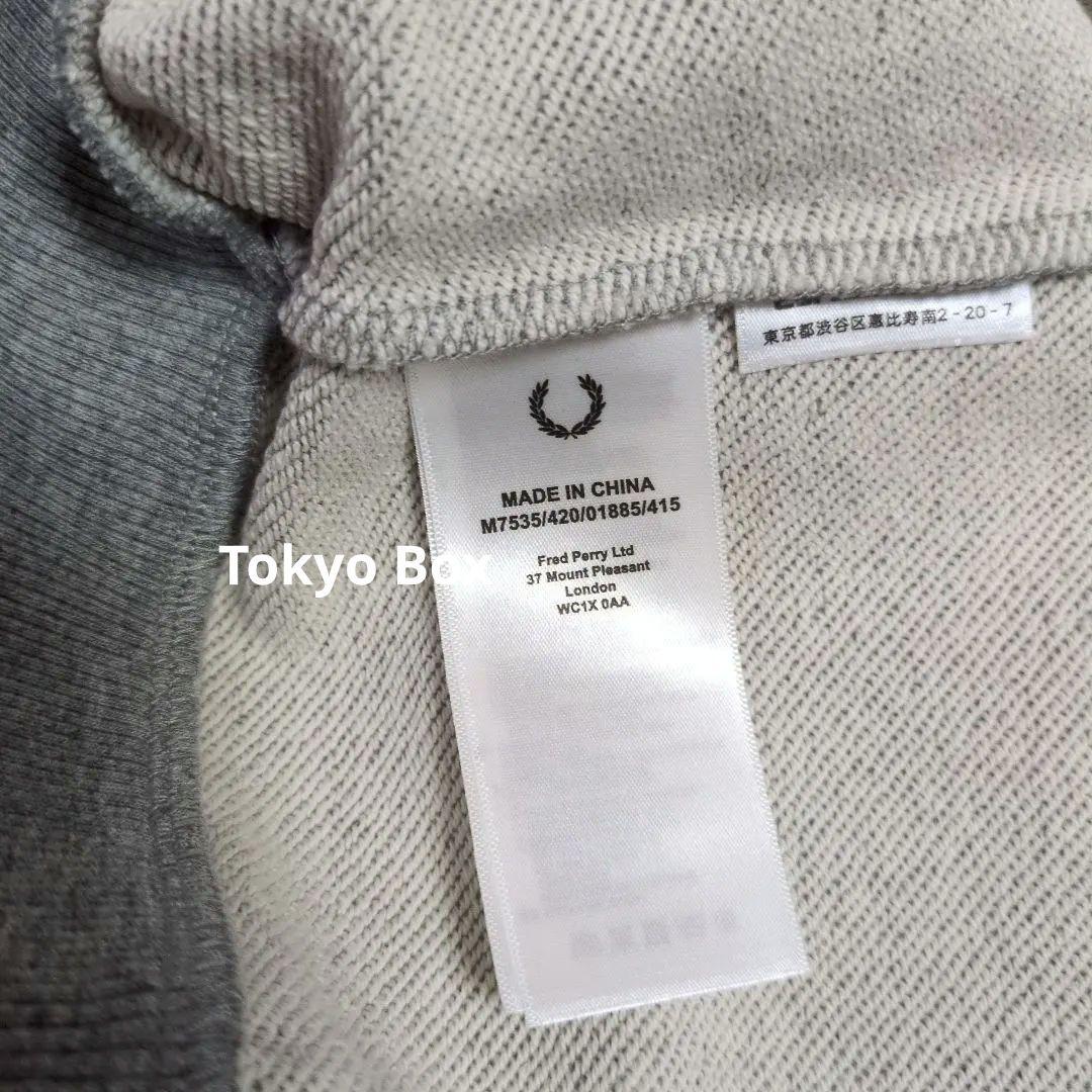 美品FRED PERRY スウェット トレーナー グレー　Lサイズ