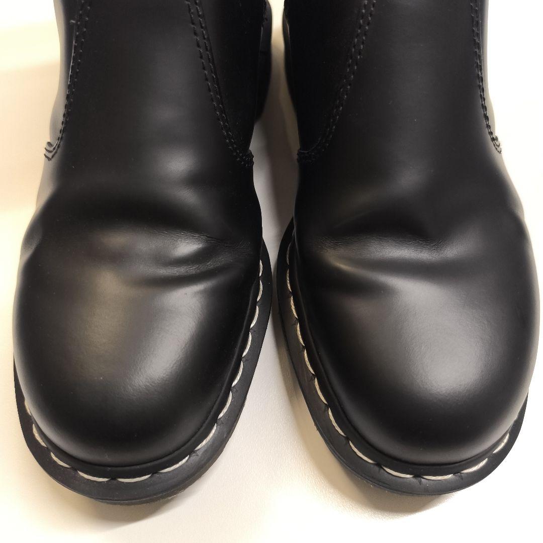 【美品】ドクターマーチン サイドゴア 白ステッチ UK7