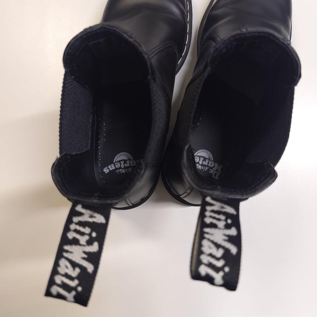 【美品】ドクターマーチン サイドゴア 白ステッチ UK7