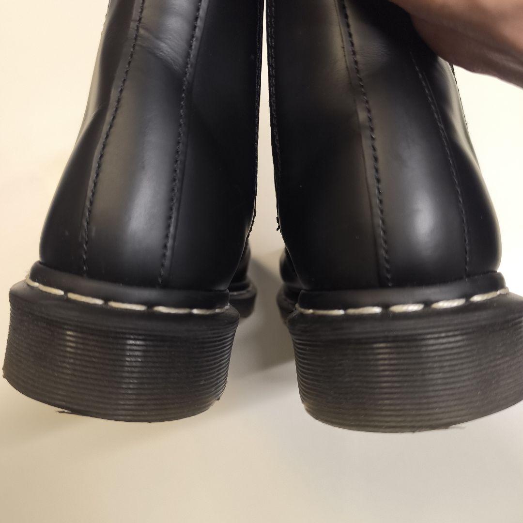 【美品】ドクターマーチン サイドゴア 白ステッチ UK7