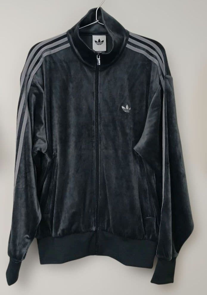 ADIDAS ジャージ　Mサイズ　ファイヤーバード ベロア トラックトップ
