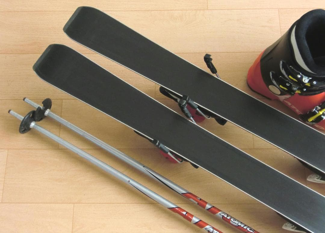 ■■送料無料■アトミック■子供用スキーセット■110/21-21.5■WAX済■