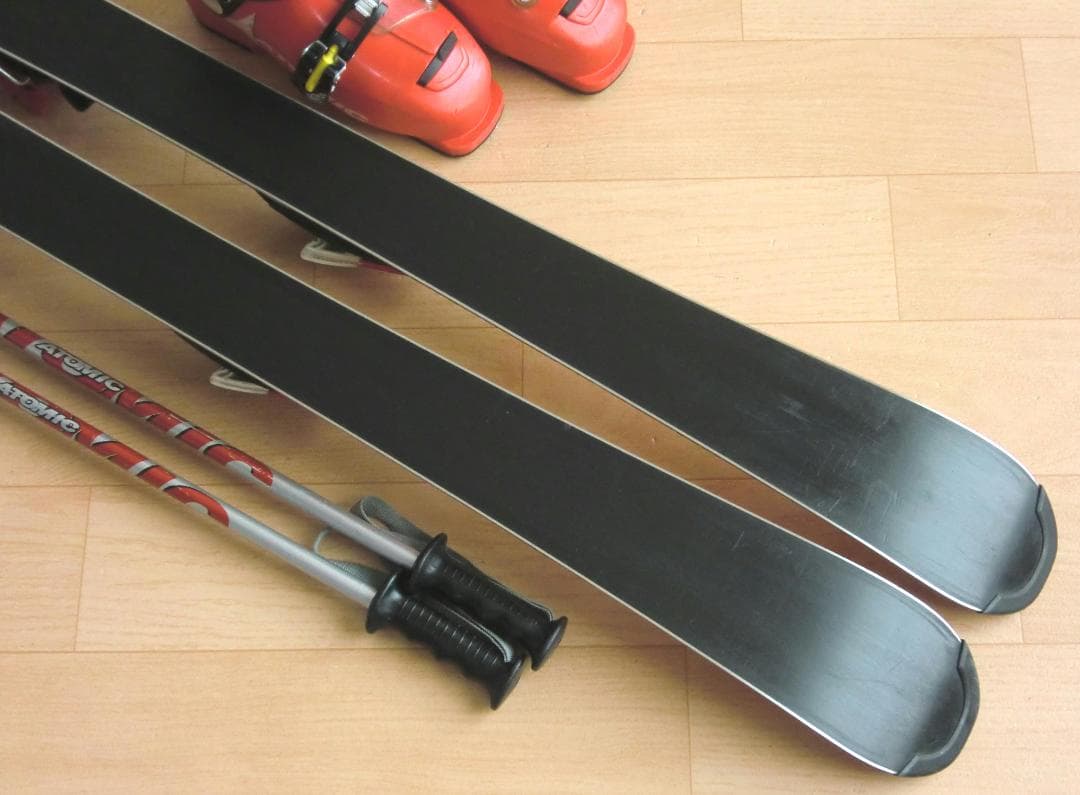 ■■送料無料■アトミック■子供用スキーセット■110/21-21.5■WAX済■