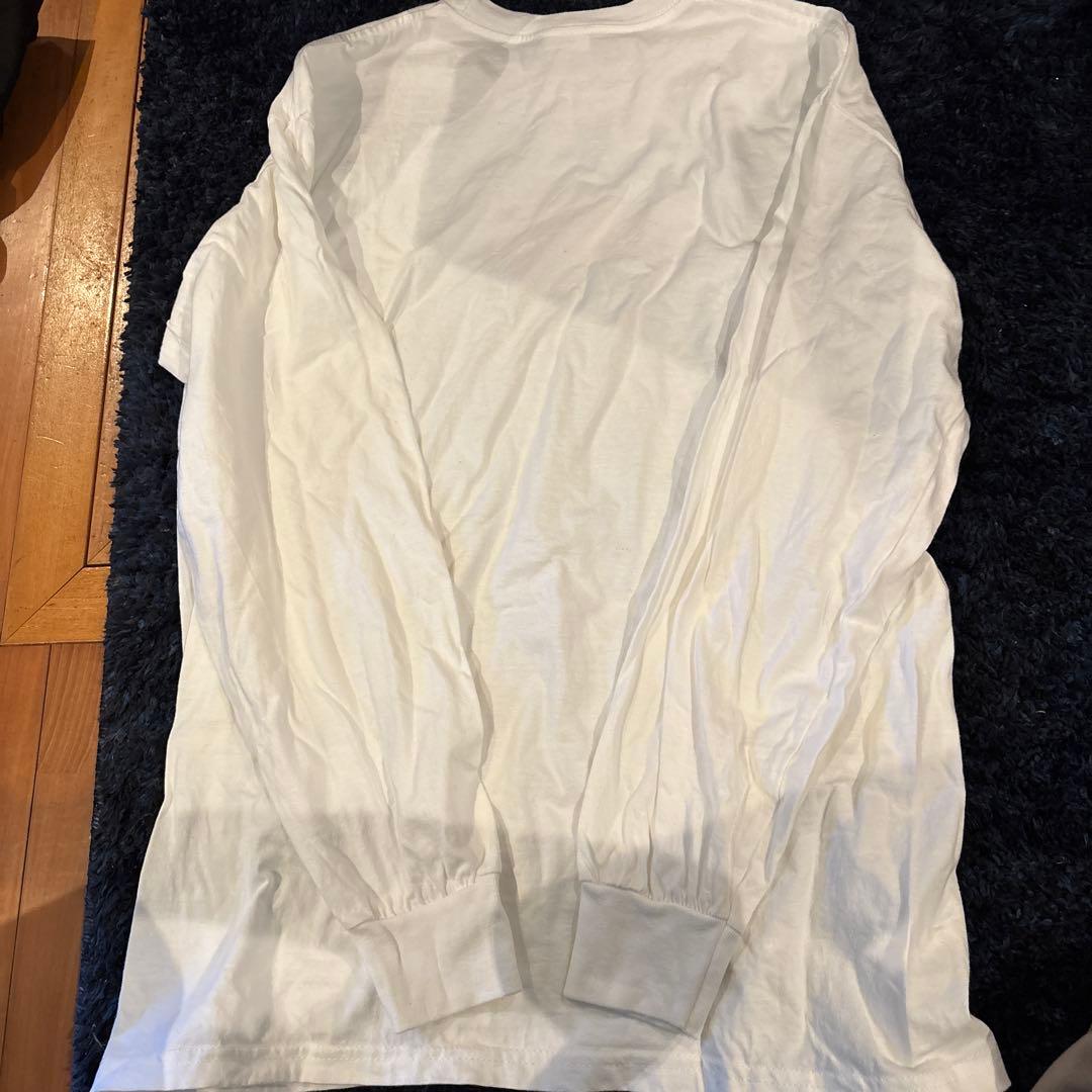 Supreme ホワイト ロングスリーブ Tシャツ M