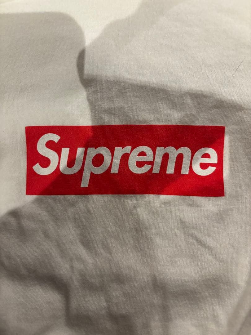 Supreme ホワイト ロングスリーブ Tシャツ M