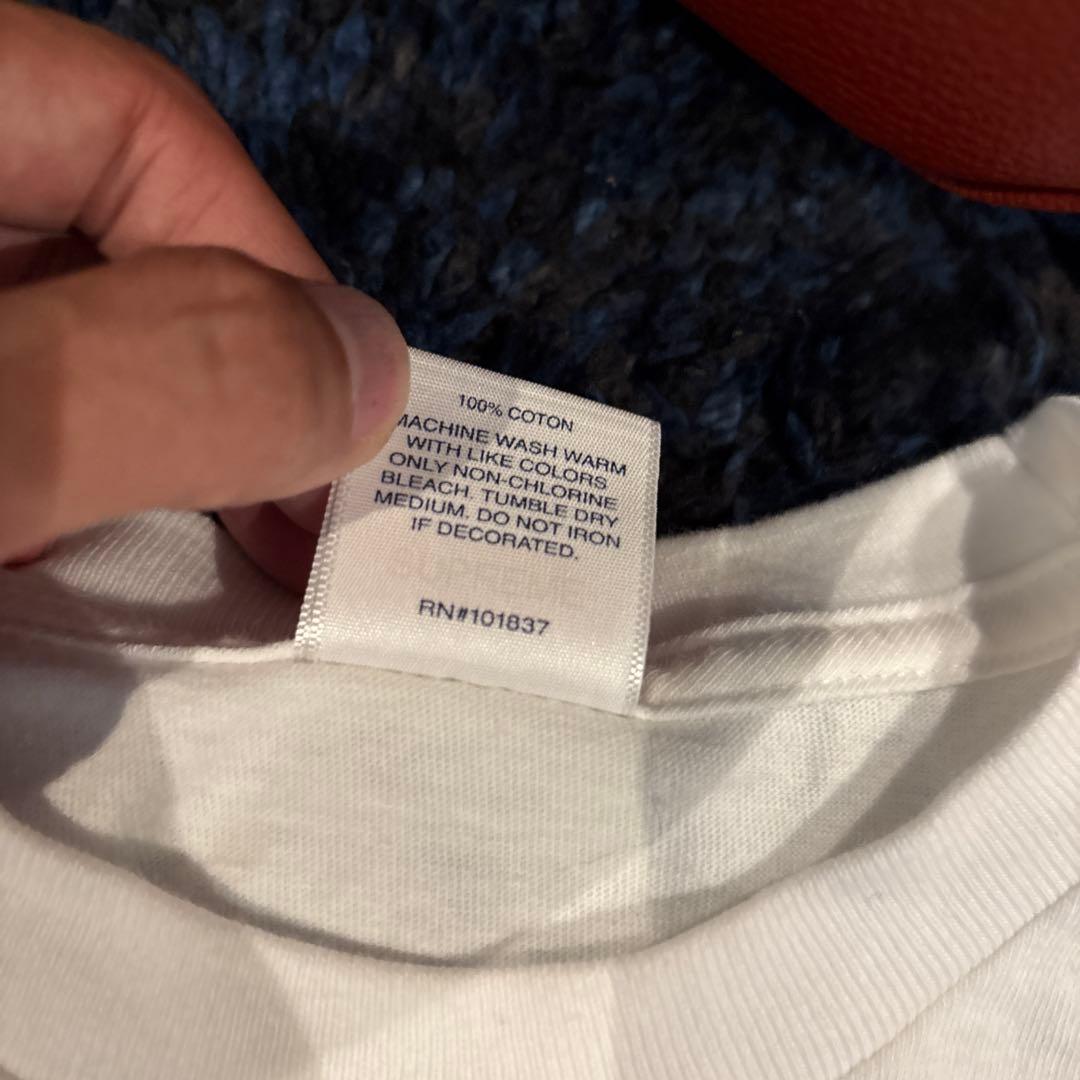 Supreme ホワイト ロングスリーブ Tシャツ M